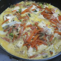 ｺｱﾗ's cooksnap of when they made 五目野菜と豆腐の卵とじ.