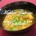 pacomati's cooksnap of when they made エコCooking　すいかの皮でお味噌汁.