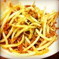 まりまりっっぺ's cooksnap of when they made モヤシと挽肉のピリ辛炒め.