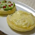カヌレ３１４'s cooksnap of when they made 簡単✿玉ねぎとベーコンのチーマヨトースト.