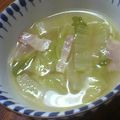 mizuki9981's cooksnap of when they made こがし白菜とベーコンのスープ.