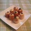 オレンジリング's cooksnap of when they made お弁当やおつまみに♪超簡単！二色ちくわ☆.