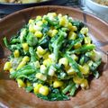 さらだaaa's cooksnap of when they made ∮ほうれん草とコーンをタルタルソースで∮.