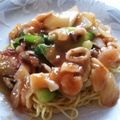 JDS's cooksnap of when they made 広東風 ホタテ貝のあんかけ焼きそば.