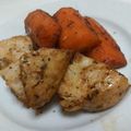 満腹先生's cooksnap of when they made 鶏と人参のハーブ焼き.