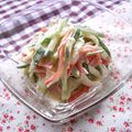 ノンノンcook's cooksnap of when they made う～んっ簡単！！かにマヨサラダ☆.