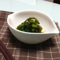 ＊とみこ＊'s cooksnap of when they made 小松菜の梅ぇおかか和え.