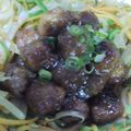 ま～～ゆ's cooksnap of when they made 豚こまボール☆.