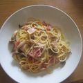 ハイジ２０１０'s cooksnap of when they made ＊簡単☆しめじとベーコンのパスタ＊.