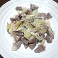 亜久里's cooksnap of when they made 砂肝のネギ塩レモン炒め.