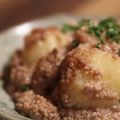 ゆしゅな's cooksnap of when they made 新じゃがと豚そぼろの生姜あん.