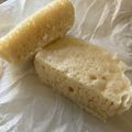 きゃろぽて's cooksnap of when they made カリっともちもち米粉のパン(レンジ).