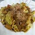 絆ムーン's cooksnap of when they made カレーの残りで♪焼きカレーうどん★.