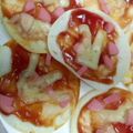 ▷れっど's cooksnap of when they made 餃子の皮で簡単さくさくクリスピーピザ.