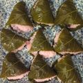 momo．mam's cooksnap of when they made もち米の桜餅.