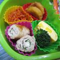 上野食堂's cooksnap of when they made お弁当にぴったり♪豚肉の大葉チーズ巻き。.