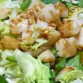 B子chan's cooksnap of when they made ほたてのサラダこがしバターソース.