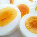 ＊rinco＊'s cooksnap of when they made 手間なし♪ゆで卵の黄身を真ん中にする方法.