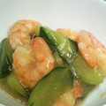 コガチャ's cooksnap of when they made ➏ピリッと☆エビときゅうりのラー油炒め➏.