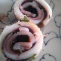 ころころけいちゃん's cooksnap of when they made 素材２つで簡単・豪華☆イカの大葉巻き揚げ.