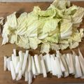 Ruriluru's cooksnap of when they made お鍋用！白菜の切り方.