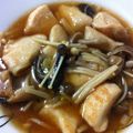 ma-tan's cooksnap of when they made 鶏むね肉ときのこのうま煮.