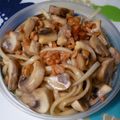cheesedog's cooksnap of when they made カフェメニュー♥簡単納豆しめじ和風パスタ.