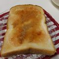 ぽっぽぺぺ's cooksnap of when they made 朝食☆アップルパイ風トースト.