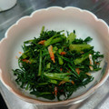 なつみかん02's cooksnap of when they made 春菊の塩炒め.