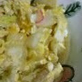 樺弥音's cooksnap of when they made ご飯がススム白菜とカニカマの卵とじ☆.