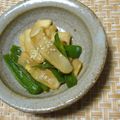 白いカピバラ's cooksnap of when they made ピーマンとはんぺんのサッと炒め.