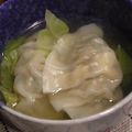 くらやん★'s cooksnap of when they made 春キャベツと餃子の味噌風味スープ✿.