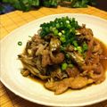 勇姫ママ's cooksnap of when they made 豚と舞茸の生姜焼き.