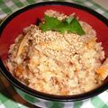 kurukurumin's cooksnap of when they made ほんのりとピリッ♪炊き込みご飯.