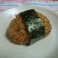 勇惺ママ's cooksnap of when they made 焼きおにぎり☆Beerのおつまみに♪.