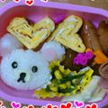 かゅか's cooksnap of when they made 簡単！キャラ弁☆コリラックマちゃん♪.