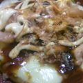 mayfun85's cooksnap of when they made お餅のお好み焼風☆.