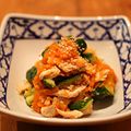 shiratori's cooksnap of when they made ささみときゅうりの人参おろし和え.