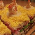 ポメらに's cooksnap of when they made ひな祭りに♪ちらし寿司のミルフィーユ.
