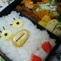 はなみれな's cooksnap of when they made 銀魂★エリザベス★超♪簡単キャラ弁.