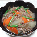 うまうま・らぶ's cooksnap of when they made ★大根のそぼろ煮.