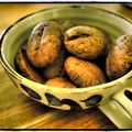 gohannn's cooksnap of when they made コーヒー豆みたいな？コーヒークッキー✿.