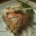 yuki__snow's cooksnap of when they made おひなまつりに♪ケーキ風ちらし寿司.