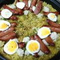 ナオ＆ヒデ's cooksnap of when they made 簡単カレーピラフ(✪ฺ´▽｀✪ฺ).