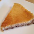 wacco's cooksnap of when they made シンプルで変幻自在のベイクドチーズケーキ.