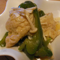 cocoりえ's cooksnap of when they made 京揚げ、えのき、ピーマンの炒り煮.