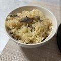 亜矢＊'s cooksnap of when they made ヒラタケご飯♪キノコご飯おいしく炊くコツ.