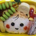 tamadoka's cooksnap of when they made 簡単キャラ弁♥うちの３姉妹@チーちゃん.