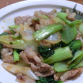 nao94's cooksnap of when they made 豚ばら肉とねぎの味噌炒め！.