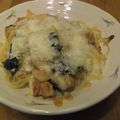whitepapa's cooksnap of when they made ほうれん草と鶏のカルボナーラ風グラタン★.